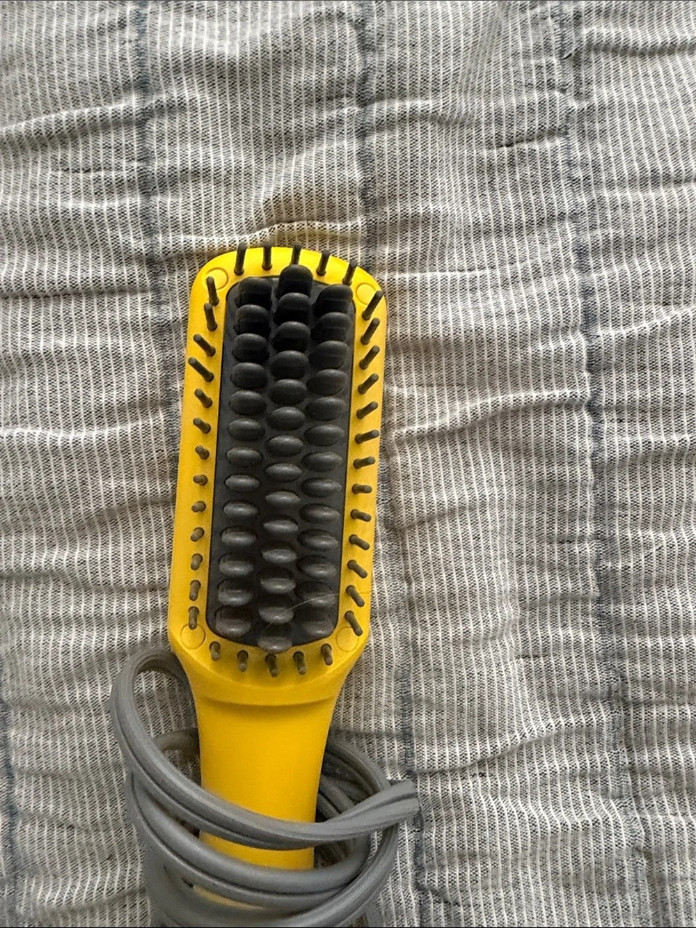 Drybar Mini Flat Iron in Vibrant Yellow with Gray Cord